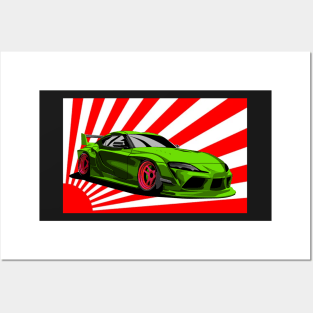 SUPRA MK5 A90 jdm Posters and Art